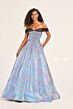 Ellie Wilde EW35703 Off The Shoulder Embellished Dress