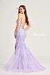 Ellie Wilde EW35057 Cutout Back Scoop Neck Dress