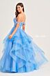 Ellie Wilde EW35084 Flounce Skirt Sheer Corset Dress
