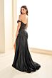 Ellie Wilde EW36005 High Slit Off The Shoulder Dress