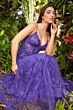 Ellie Wilde EW36008 Sheer Corset Embroidered Dress