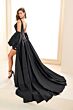 Ellie Wilde EW36012 Cape Train Two Piece Dress