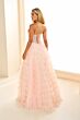 Ellie Wilde EW36029 Ruffle Skirt Illusion Corset Dress