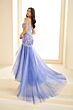 Ellie Wilde EW36036 Trumpet Silhouette Glitter Dress