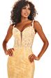 Ellie Wilde EW36038 Glow in the Dark Corset Dress