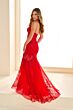 Ellie Wilde EW36050 Sweetheart Neckline Beaded Lace Dress