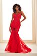 Ellie Wilde EW36050 Sweetheart Neckline Beaded Lace Dress