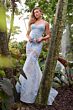 Ellie Wilde EW36050 Sweetheart Neckline Beaded Lace Dress