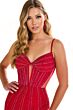 Ellie Wilde EW36052 Illusion Cutouts Embellished Corset Dress