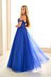 Ellie Wilde EW36071 Off The Shoulder Sparkle Dress