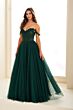Ellie Wilde EW36071 Off The Shoulder Sparkle Dress