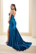 Ellie Wilde EW36076 Pleated Waist Sweetheart Neck Dress