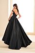 Ellie Wilde EW36100 Lace Neckline Off The Shoulder Dress