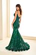 Ellie Wilde EW36102 Sweetheart Neckline Sequin Dress