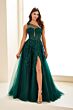 Ellie Wilde EW36207 Strappy Back One Shoulder Dress