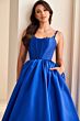 Ellie Wilde EW36221 Scoop Neckline Corset Dress