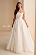 Ellie Wilde EW36221 Scoop Neckline Corset Dress