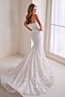 Enchanting by Mon Cheri E401 Mermaid Lace Plunging Neck Wedding Dress