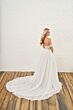 Enchanting by Mon Cheri E511 High Slit Off The Shoulder Bridal Gown