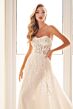 Enchanting by Mon Cheri E526 Illusion Corset Lace Wedding Gown