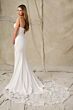 Enchanting by Mon Cheri E424 Cutaway Lace Train Corset Wedding Gown