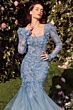 Andrea and Leo MA101 Scoop Neck Mermaid Dress