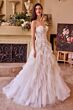 Andrea and Leo WL016 Corset Top Ruffle Skirt Wedding Dress