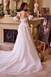 Andrea and Leo WL017 Strapless A-Line Gauntlet Sleeve Wedding Dress