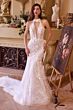 Andrea and Leo WL019 Halter Neck Cutout Wedding Dress