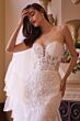 Andrea and Leo WL033 Gauntlet Sleeve Mermaid Wedding Gown