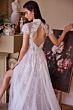 Andrea and Leo WL035 High Neck Cutout Back Bridal Dress