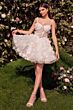 Andrea and Leo WL081 Basque Waist A-Line Short Bridal Dress