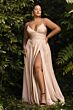 LaDivine 7485 A-Line Sweetheart Neck Dress