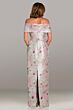 Feriani Couture 18543 Back Slit Off-The-Shoulder Column Dress