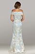 Gia Franco 12440 Off The Shoulder Belted Dress