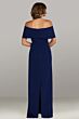 Gia Franco 12445 Off The Shoulder Embellished Waist Dress