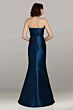 Gia Franco 12452 Bow Accent Peplum Dress