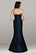 Gia Franco 12459 Crumbcatcher Neckline Peplum Dress
