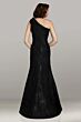 Gia Franco 12489 Ruffled One Shoulder Dress