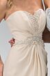 Elizabeth K GL2060 Embroidered Top Strapless Maid of Honor Dress