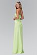 Elizabeth K GL2060 Embroidered Top Strapless Maid of Honor Dress