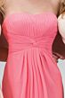 Elizabeth K GL2068 Knotted Waist Lace-Up Back Maid of Honor Dress