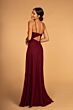 Elizabeth K GL2607 Cutout Back Spaghetti Straps Maid of Honor Dress