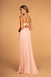 Elizabeth K GL2607 Cutout Back Spaghetti Straps Maid of Honor Dress