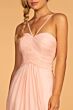 Elizabeth K GL2607 Cutout Back Spaghetti Straps Maid of Honor Dress