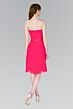 Elizabeth K GS1080 Ruched Top Strapless Dress
