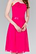 Elizabeth K GS1080 Ruched Top Strapless Dress