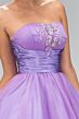 Elizabeth K GS1350 Ruched Waist Lace-Up Back Dress