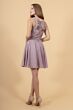 Elizabeth K GS1618 Embroidered Top Scoop Neck Dress