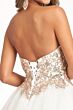 Elizabeth K GS1980 Strapless Sweetheart Neckline Sequin Dress